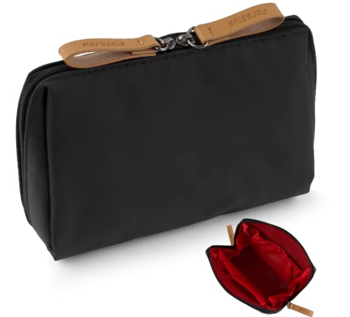 BETESSIN Kosmetiktasche Klein Reise Nylon Make up Tasche für Handtasche...