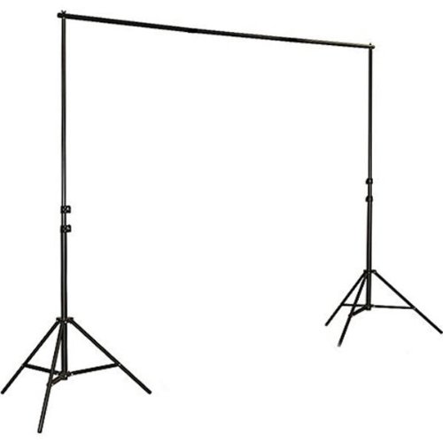 ePhoto 2 x Softbox Daylight Photographic Studio Video Continuous Light Lighting Kit and Muslin Complete Background Stand System HS260BW