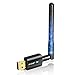 Produktbild EDUP Bluetooth Adapter PC, Bluetooth USB Dongle Bluetooth Stick Für PC AC 600Mbit/s Bluetooth 4.2 USB WLAN Adapter Dualband 2,4GHz/5GH mit 2DBI Bluetooth Antenne USB, Für Win Vista/XP/7/8.1/10/MacOS