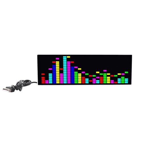 Visualización de espectro de audio LED display con conexión USB para tu mesa de mezclas