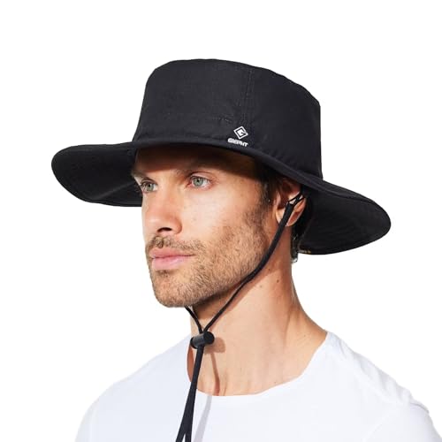 Image of Fishing Hat for Mens Sun Hat Wide Brim Bucket Hat SPF UV Protection XL XXL Large Size Big Head Hiking Beach Safari