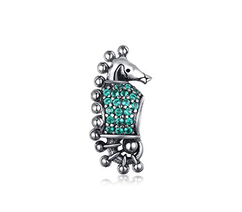 FeatherWish - Abalorio de plata de ley 925, diseño de caballito de...