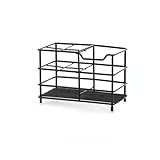 wrtgerht Selbstklebender Wand-Zahnbürstenhalter.Edelstahl, rostfreier Metall-Badezimmer-Zahnpastahalter-Ständer. Küchengeräte (Color : B)