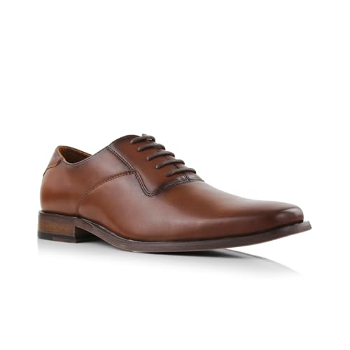 Image of Ferro Aldo Men's Classic Cap Toe Oxford Dress Shoe Collection | Perfect for Formal, Business, and Wedding Attire