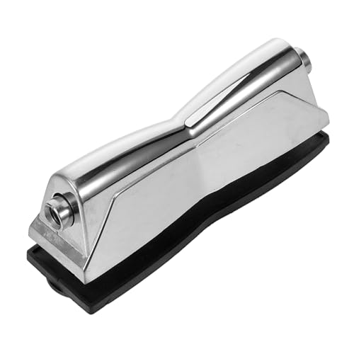 ERINGOGO Drum Set Ear Drum Lugs Replacement Snare Drum Lug Double End Mount Lug Mounting Part Snare Drum Kit Snare Drum Hardware Chrome Holder Drum Hooks Metal Lugs Aluminum Alloy Silver