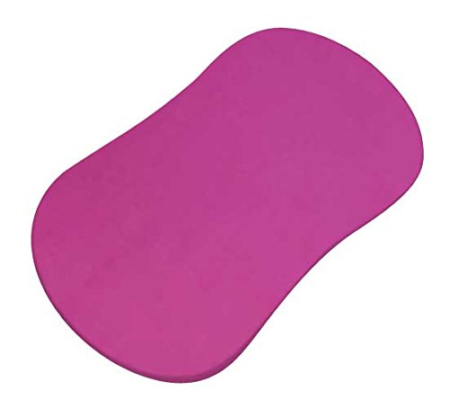 Image of SheetWorld Fitted 100% Cotton Percale Bassinet Sheet Fits Halo Bassinet Swivel Sleeper 17 x 30, Hot Pink Woven, Made in USA