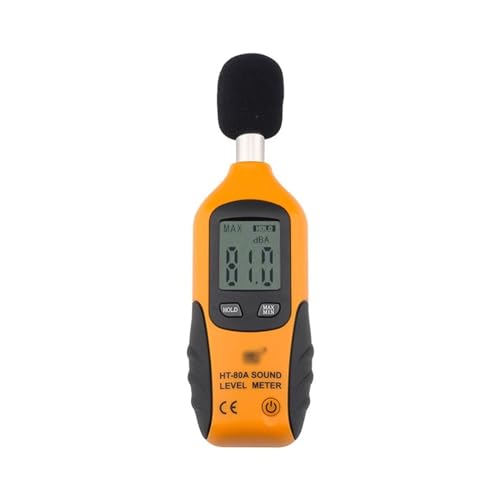 HT-80A Noise Meter Decibel Detection Instrument, Noise Tester Sound Sound Level Meter, Household Volume Measuring Instrument,Practicality
