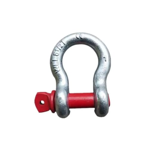 Manille en acier inoxydable抗 corrosion pour connexion sécurisée de chaîne fixe de levage 1t