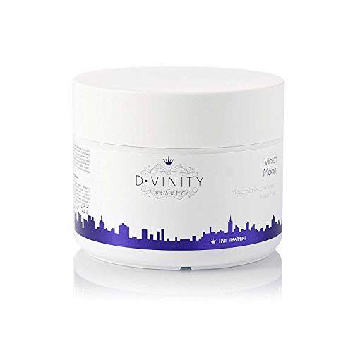 D.VINITY Violet Moon - Mascarilla Pelo Reestructurante, Cabellos Dañados, Nutre y Repara, Fortalece la Estructura Capilar, Babasú, Vitaminas A, B y C (250 ml) Cover