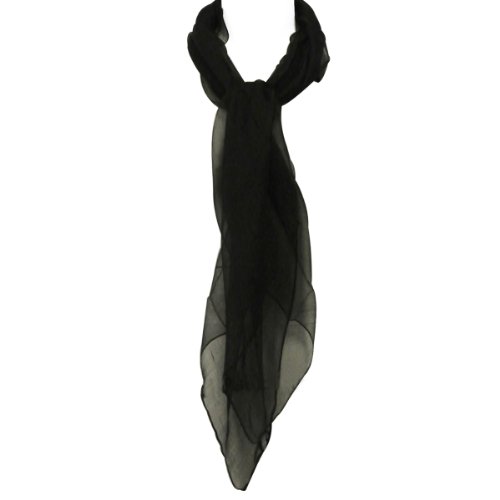 Wrapables Solid Color Silk Long Scarf3