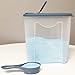 Plastic Laundry Powder Container For Detergent, Laundry Room Organization - 80 oz