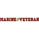 Mitchell Proffitt Marine Veteran Clear Window Strip