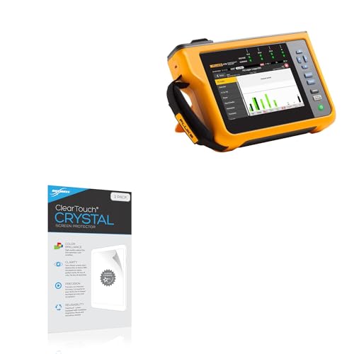 BoxWave Screen Protector Compatible with Fluke 1770 - ClearTouch Crystal (2-Pack), HD Film Skin - Shields from Scratches