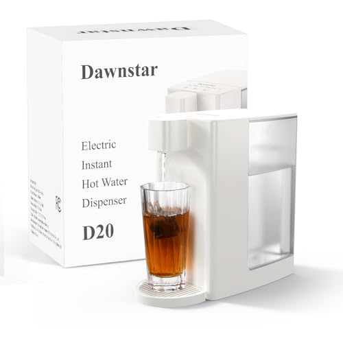 Comparison: Best Hot Water Dispenser For Tea 5 Dawnstar Electric Kettles, D20 Instant Hot Water Dispenser for Quick Boiling & Dispense, Adjustable 3 Temperatures & 5 Water Volume, Removable 0.8 Gallon 100 Ounce Water Tank Capacity, BPA Free