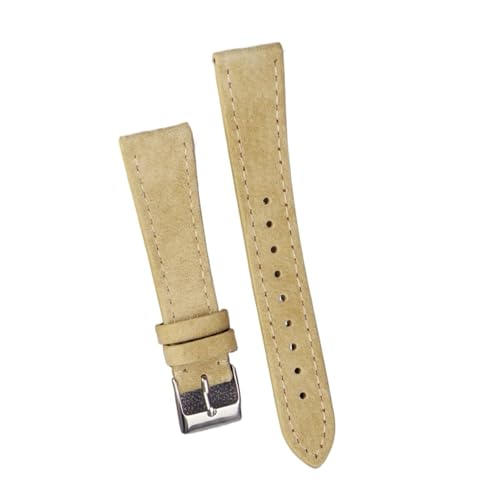 Bracelet montre daim vintage INEOUT khaki pour sublimer vos tenues décontractées chic