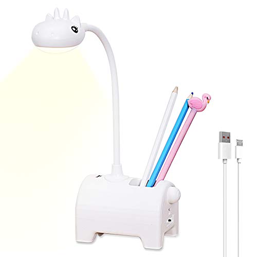 Lampada Da Scrivania A LED, Lampada Da Tavolo Astronauta Con Portapenne E Proiezione, Lampada Da Tavolo A LED Regolabile, Lampade Da Scrivania Ricaricabili Dimmerabili, Lampade Per La Cura Degli Occhi - 6