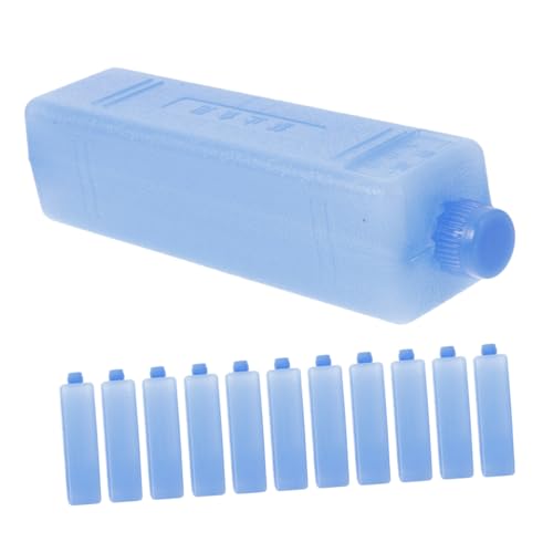 Cabilock 12pcs Reusable Ice Packs for Coolers Efficient Cooling Blocks for Lunch Boxes Air Conditioners and Cold Chain Transport for Summer Use