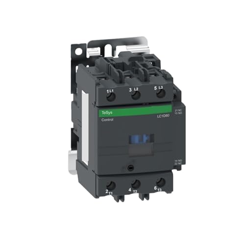 Contacteur LC1-D80M7C TeSys - 3P AC-3 80A bobine 220V AC