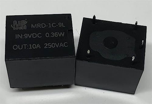 Relé T73-1C-9V-10A de 5 pines para solucionar fallos de encendido en módulos electrónicos