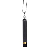 SnowTing Strong Magnet Necklace Lanyard Chain Premium Anti-Loss Holder Pendant Key Chain Key Ring Cover Case, Device Not Included (Metal, Silver, 1pcs)