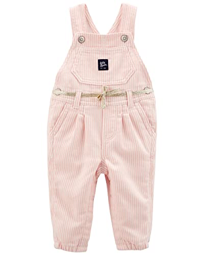 Oshkosh B'gosh Baby Girls World's Best Overalls, Pink Hickory, 24 Months Us #TOP4