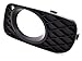 Exterior Accessories - Front Bumper Fog Light Cover Grilles L+R Compatible with 07-14 Smart Car Fortwo 451 Mk2