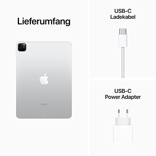 Apple 2022 11" iPad Pro (Wi-Fi, 128 GB) - Silber (4. Generation) – Bild 7