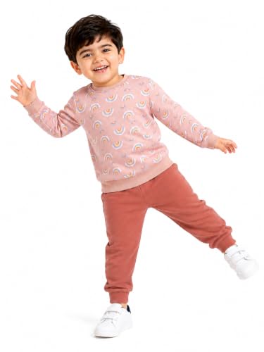 Image of TuddyBuddy Boys & Girls Half Sleeves T-shirt & Lounge Pant Nightwear Set - 100% Cotton Jersey