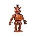 Five Nights at Freddy’s Toy Freddy - 5-Inch Articulated Figure with Jumpscare Feature and Glow-in-The-Dark Eyes