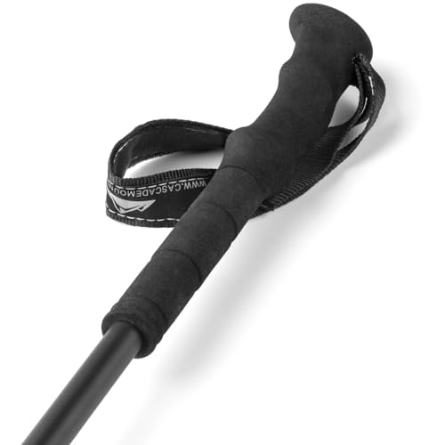 Cascade Mountain Tech Trekking Poles - Ultralight 2 Piece Carbon Fiber Walking or Hiking Sticks with Quick Adjustable Locks (Set of 2) , Black by Cascade Mountain Tech - Image 6