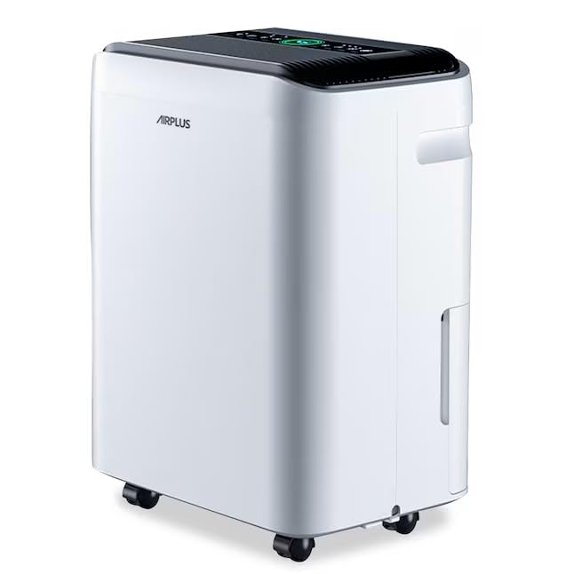 AIRPLUS 70 Pints Dehumidifiers for Home, 5500 Sq. Ft Dehumidifier for Basement with Drain Hose, Continuous Drainage, Intelligent Humidistat, Dehumidifier for bathroom, bedroom, Large Room
