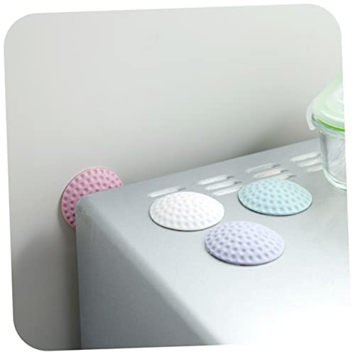 ARTIBETTER 4pcs Crash Pads Wall Stick Door Frame Protector Door Stopper Hinge Bumpers for Family Safety