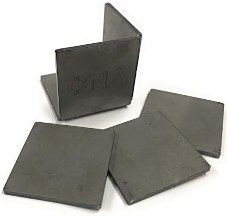 Welding Kit – 11 Gauge Steel Cube – Contains 6 Square Coupons – MIG, TIG, Arc, Stick, Gas – Practice Training DIY Beginner to Expert – Chapman & Adams (CNA Fabrication) (2" (2 Inch))