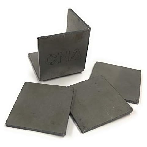 Welding Kit – 11 Gauge Steel Cube – Made in USA – Contains 6 Square Coupons – MIG, TIG, Arc, Stick, Gas – Practice Training DIY Beginner to Expert – Chapman & Adams (CNA Fabrication) (2" (2 Inch)) Cover