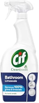 CIF Power & Shine Bathroom Cleaner Spray| Tough Stain Remover| 6x700ml