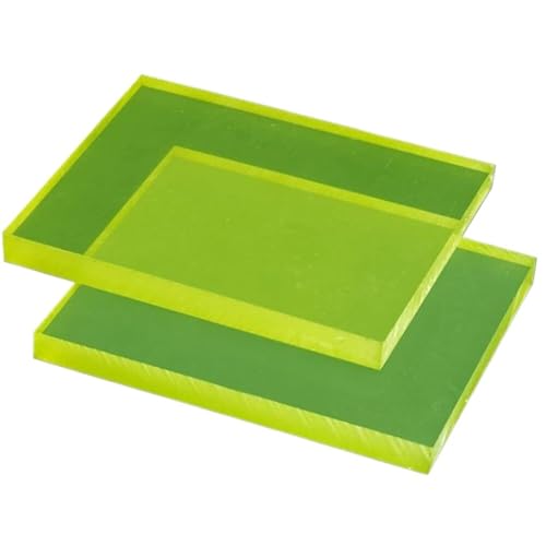 placas de poliuretano, 2pcs PPU Elastic Rubber Board Wear-resistant And Oil-proof Damping Plate For Industrial Shockproofing Model Making Punching Work(200 * 300 * 1mm)