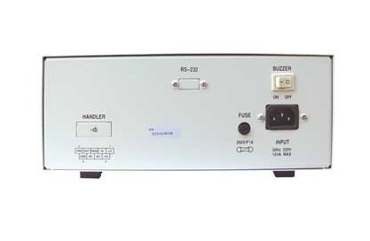 Rear view of the Tonghui TH2512B DC Low-Ohm Meter