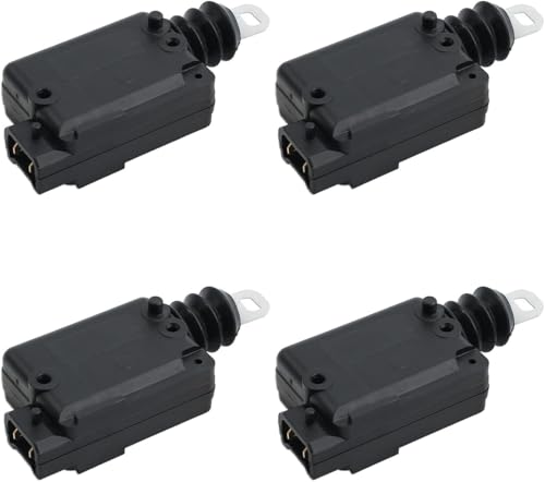 (Lot de 4) Serrures Moteur de Centralisation de Verrouillage de Porte Coffre compatible DUSTER LOGAN LODGY SANDERO MOVANO CLIO I II ESPACE KANGOO MASTER II MEGANE SCENIC TWINGO TRAFIC 7701039565