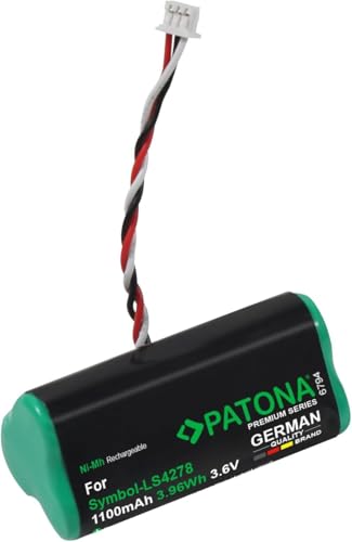 Batteria Premium per DS6878 LS4278 LI4278 - BTRY-LS42RAAOE-01 3.6 Volt 1100 mAh 3.96 Wh Tipo: Li-Ion Scanner manuale codice a barre Ricambio di alta