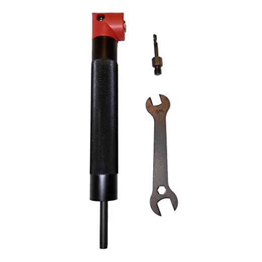 Tool Gift Right Angle Drill Attachment Gift Tool Kit Tight Fit Aircraft Style 90 Degree Adapter Power Drill Attachment Accessory 00100