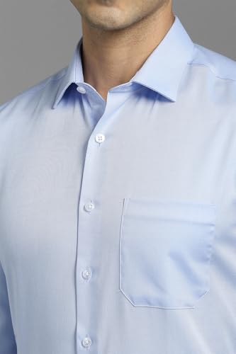 Image of Louis Philippe Men's Solid Slim Fit Shirt