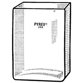 Corning - Pyrex 11.4L Rectangular Chromatography Tank, EA1: Amazon.com ...