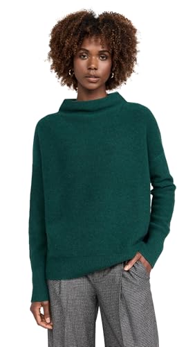 Image of Vince Women's Boiled Funnel Neck Pullover