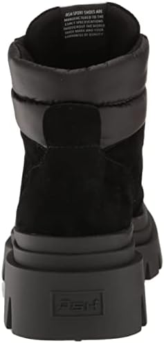 Ash Women's Patagonia Bis Combat Boot, Black, 11 | Image 2