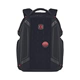 Wenger PlayerOne notebook case 43.9 cm (17.3') Backpack Black, Black, 38 x 49 x 10,2 cm, Playermode