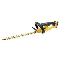 DEWALT DCM563P1-GB 18 V XR Hedge Trimmer, 1 x 5 Ah, Yellow