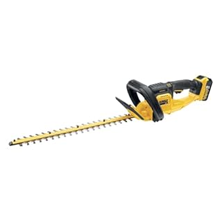 DEWALT DCM563P1-GB 18 V XR Hedge Trimmer, 1 x 5 Ah, Yellow