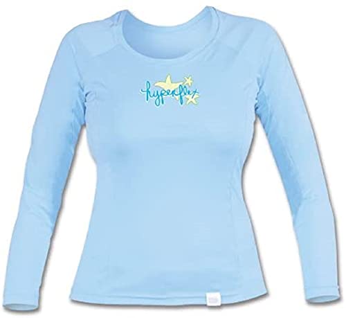 Hyperflex Women's Long Sleeve Watershirt (8, Sky)