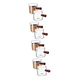 Taille compacte : la tasse à expresso est petite mais a une capacité suffisante pour une utilisation quotidienne, ce qui en fait un choix peu encombrant et pratique pour n'importe quelle cuisine, tasse à mesurer pour expresso, tasses à expresso