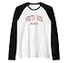 Terre Haute South Vigo High School HS Terre Haute in Retro Raglan Baseball Tee